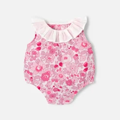 Doudou, Peluche|Eveil, Doudou Et Peluche-Jacadi Barboteuse pour peluche lapin moyen modèle - lore ROSE/MULTICO