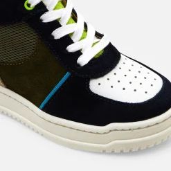 Baskets Et Tennis|Chaussures-Jacadi Baskets montantes enfant garçon - BLEU