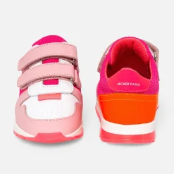 Baskets Et Tennis|Chaussures-Jacadi Baskets running enfant fille - lore ROSE/MULTICO