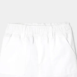 Short Et Bermuda-Jacadi Bermuda enfant garçon en twill - blanc BLANC JACADI