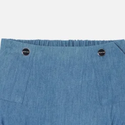 Combinaison, Barboteuse Et Ensemble-Jacadi Bloomer bébé en denim léger - DENIM CLAIR