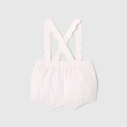 Combinaison, Barboteuse Et Ensemble-Jacadi Bloomer bébé fille en velours - rose pale ROSE PALE JACADI