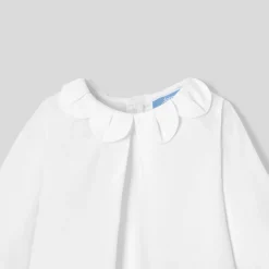 Blouse, Chemise Et T-Shirt-Jacadi Blouse bébé fille à col pétales - blanc BLANC JACADI