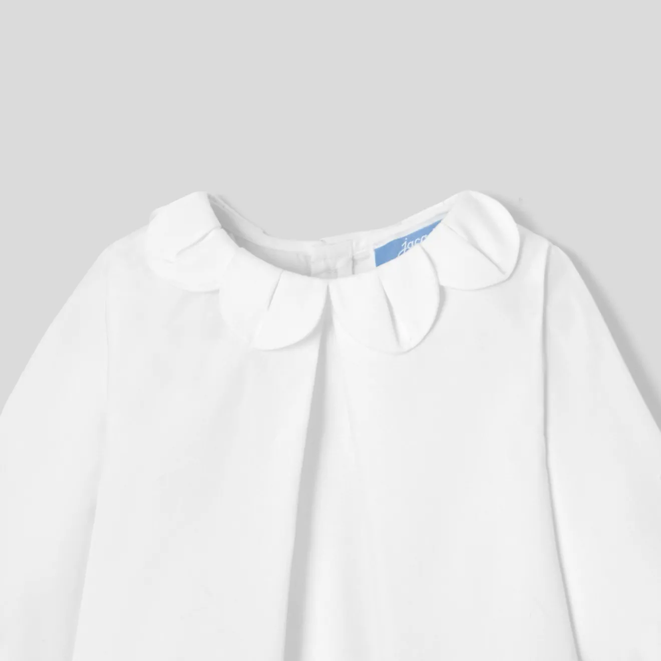 Blouse, Chemise Et T-Shirt-Jacadi Blouse bébé fille à col pétales - blanc BLANC JACADI