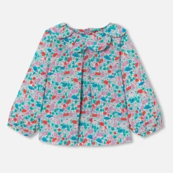 Blouse-Jacadi Blouse bébé fille en Tissu Liberty - lore BLANC/MULTICO