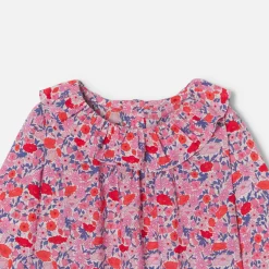 Blouse, Chemise Et T-Shirt-Jacadi Blouse bébé fille en Tissu Liberty - lore ROSE/MULTICO