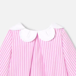 Blouse-Jacadi Blouse bébé fille rayée - BLANC/ROSE