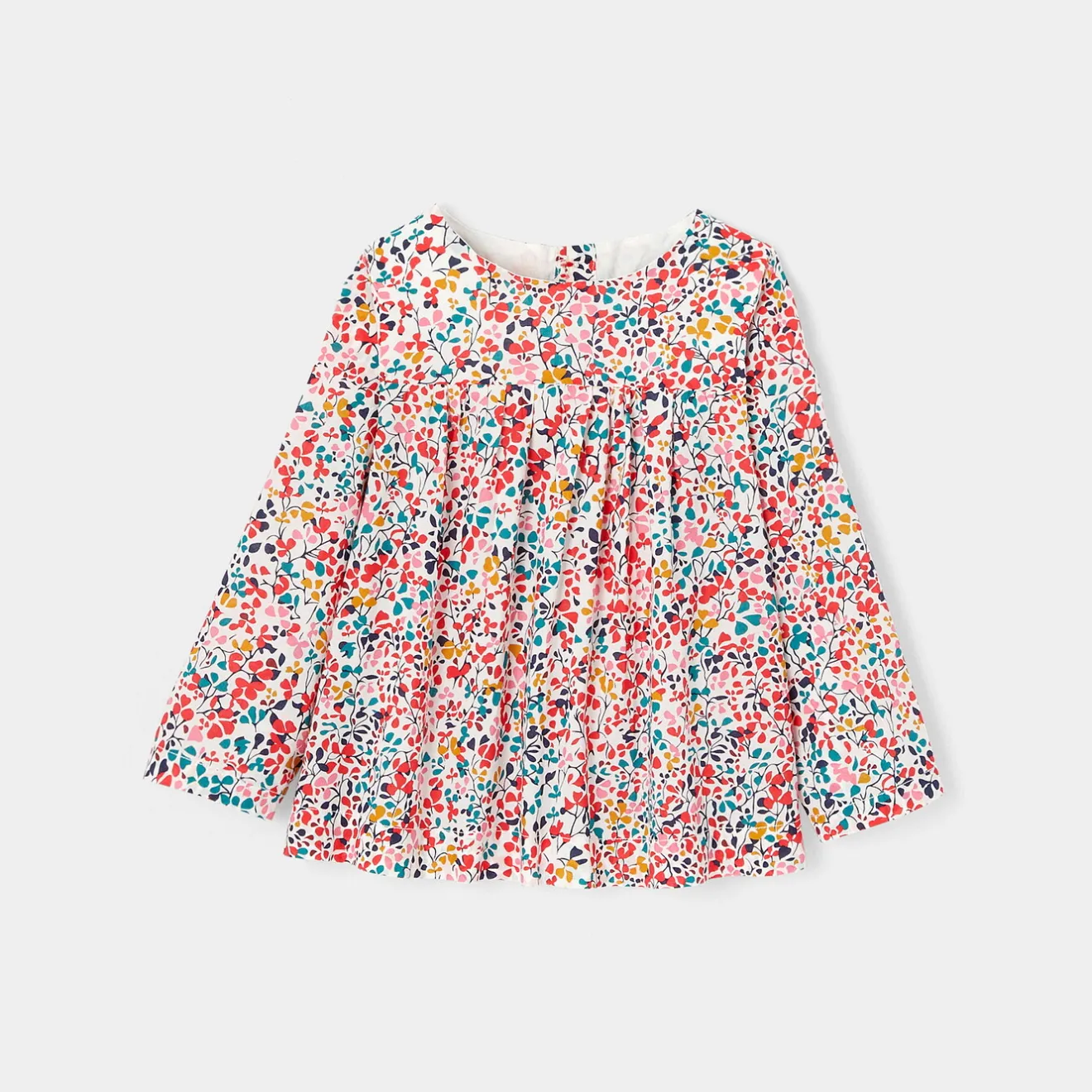 Blouse-Jacadi Blouse en tissu Liberty enfant fille - x Tohana - lore MULTICO