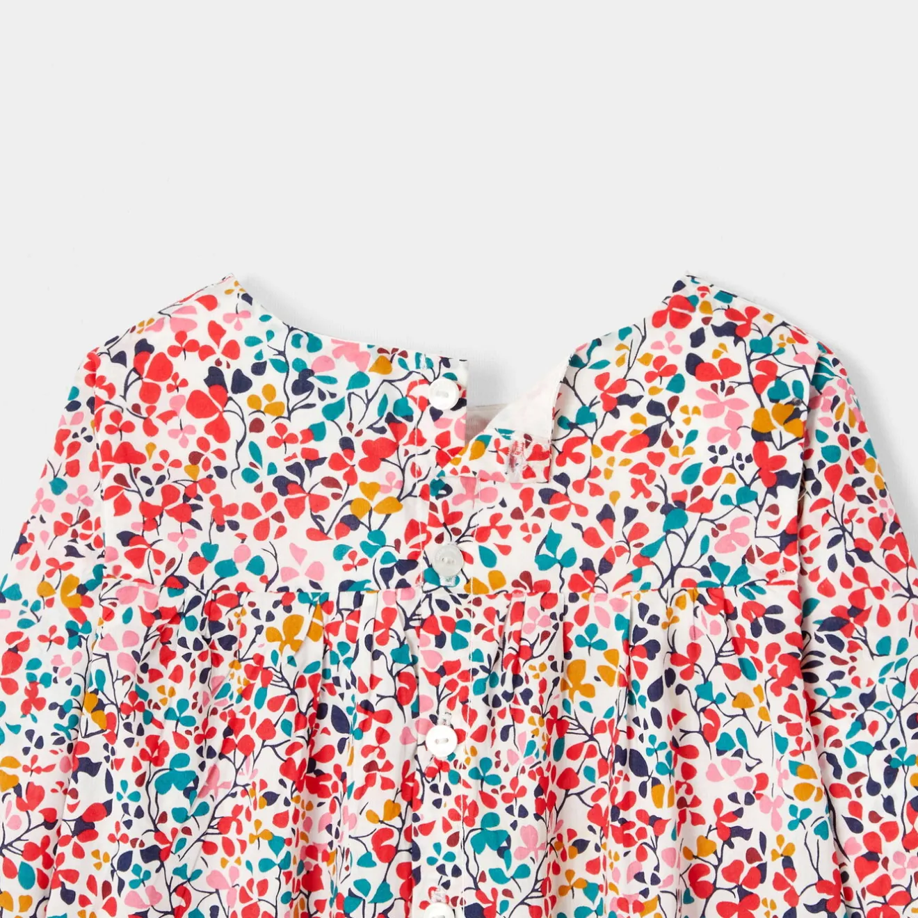 Blouse-Jacadi Blouse en tissu Liberty enfant fille - x Tohana - lore MULTICO