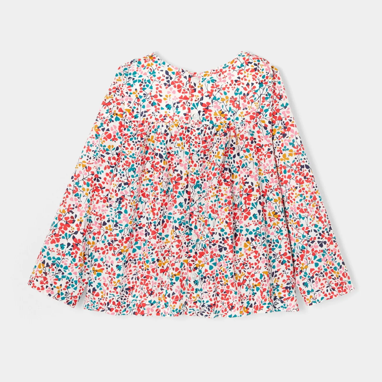 Blouse Et Chemise-Jacadi Blouse en tissu Liberty enfant fille - x Tohana - lore MULTICO