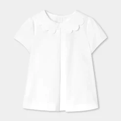 Blouse Et Chemise-Jacadi Blouse enfant fille en popeline - blanc BLANC JACADI