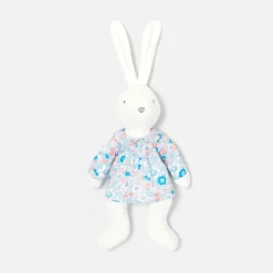 Doudou, Peluche|Eveil, Doudou Et Peluche-Jacadi Blouse pour peluche lapin moyen modèle - lore ROSE/MULTICO