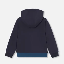Pull, Sweat Et Cardigan-Jacadi Blouson à capuche enfant garçon - BLEU MARNE