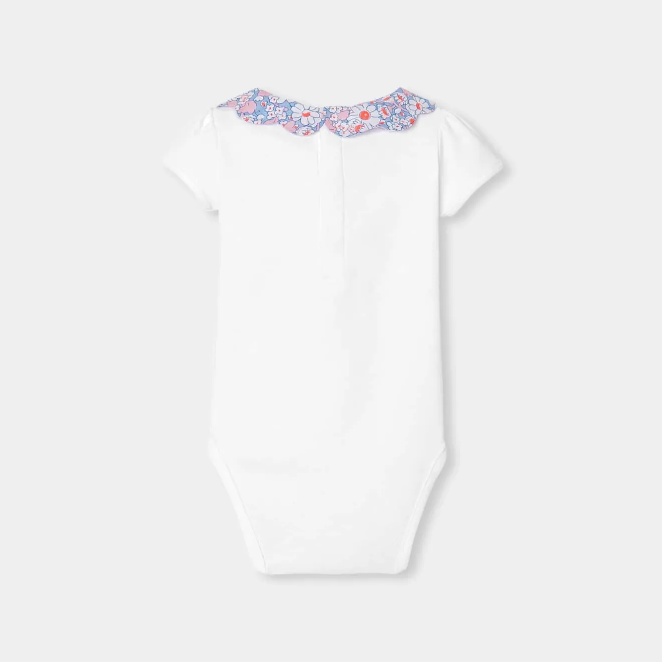 Body-Jacadi Body bébé fille à col en tissu Liberty - blanc BLANC JACADI