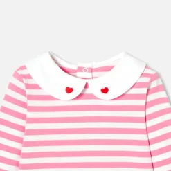 Body-Jacadi Body bébé fille manches longues - BLANC/ROSE