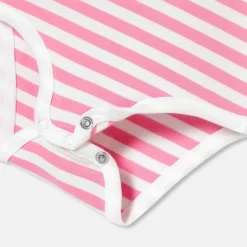 Body-Jacadi Body bébé fille manches longues - BLANC/ROSE