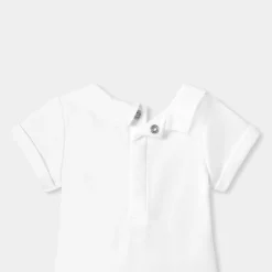 Body-Jacadi Body bébé garçon en interlock - blanc BLANC JACADI