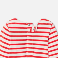 Body-Jacadi Body manches longues bébé - BLANC/ROUGE