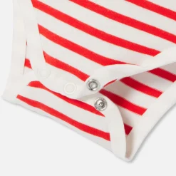 Body-Jacadi Body manches longues bébé - BLANC/ROUGE