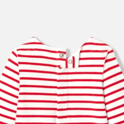 Body-Jacadi Body manches longues bébé garçon - ROUGE/BLANC