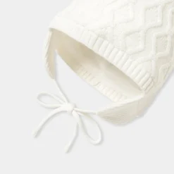 Accessoires|Accessoires-Jacadi Bonnet bébé - blanc doux BLANC DOUX JACADI