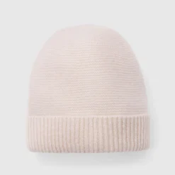 Accessoires-Jacadi Bonnet bébé fille en cachemire - rose poudre ROSE POUDRE JACADI