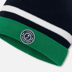 Accessoires-Jacadi Bonnet bébé garçon - MARINE/VERT