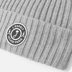 Accessoires|Accessoires-Jacadi Bonnet enfant - gris chine clair GRIS CHINE CLAIR JACADI