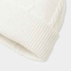 Accessoires-Jacadi Bonnet enfant garçon en laine - blanc doux BLANC DOUX JACADI