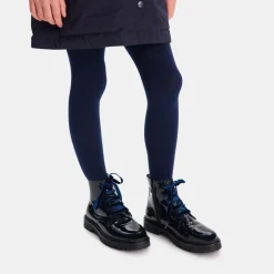 Boots Et Botillons|Chaussures-Jacadi Boots enfant fille en cuir verni - marine MARINE JACADI
