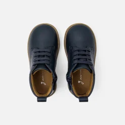 Boots Et Bottillons-Jacadi Bottillons bébé garçon en cuir - marine MARINE JACADI