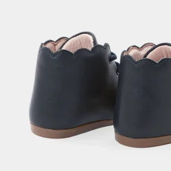 Boots Et Botillons|Chaussures-Jacadi Bottillons premiers pas bébé fille - marine MARINE JACADI