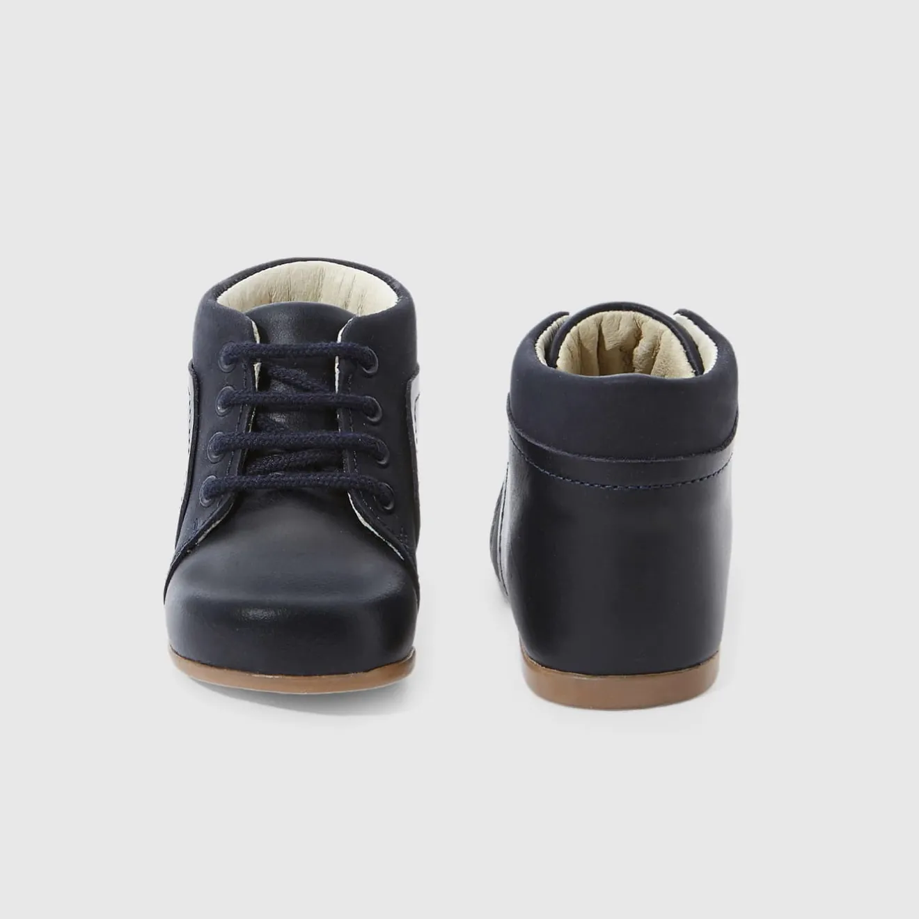 Boots Et Bottillons|Chaussures-Jacadi Bottillons premiers pas bébé garçon - marine MARINE JACADI