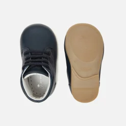 Boots Et Bottillons|Boots Et Botillons-Jacadi Bottillons premiers pas mixte en cuir lisse - marine MARINE JACADI