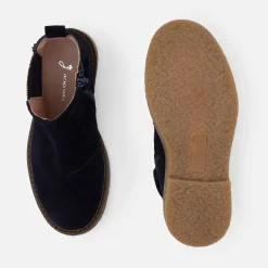 Boots Et Botillons|Chaussures-Jacadi Bottines enfant fille en cuir - marine MARINE JACADI