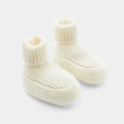 Accessoires-Jacadi Bottons bébé en cachemire - blanc doux BLANC DOUX JACADI