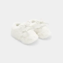 Accessoires-Jacadi Bottons bébé en fausse fourrure - blanc doux BLANC DOUX JACADI