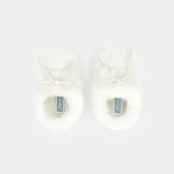 Accessoires-Jacadi Bottons bébé en fausse fourrure - blanc doux BLANC DOUX JACADI