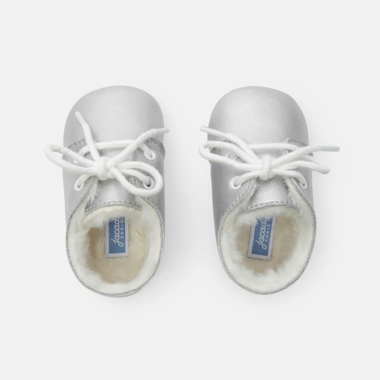 Accessoires-Jacadi Bottons bébé fille fourrés - ARGENT