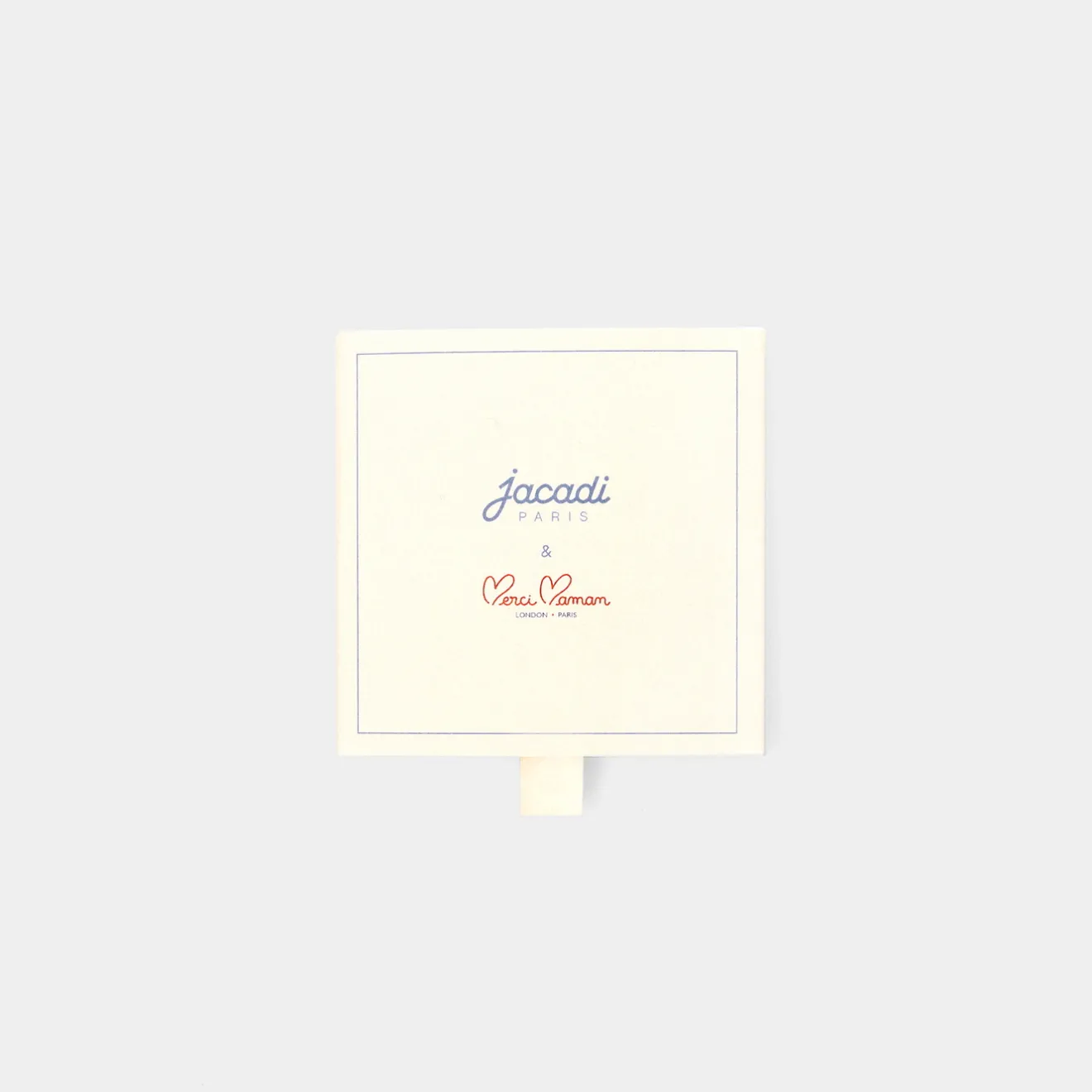 Accessoires-Jacadi Bracelet x Merci Maman argent - lore MARINE/MULTICO