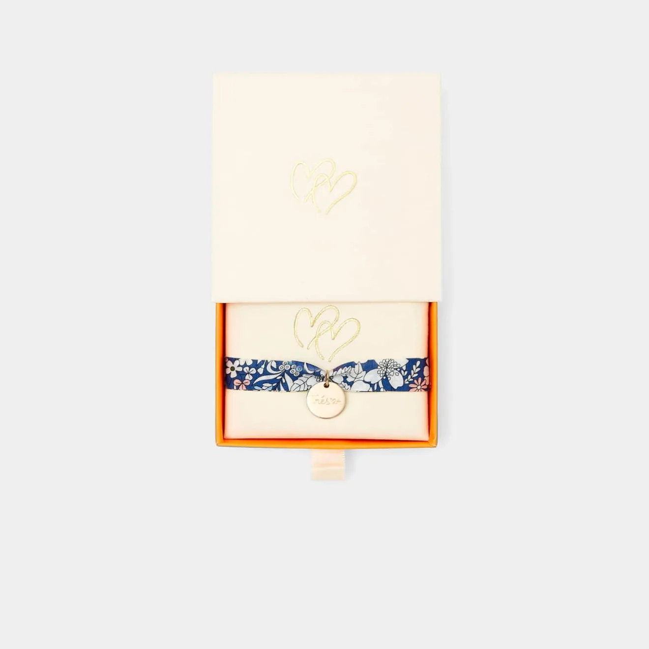 Accessoires-Jacadi Bracelet x Merci Maman doré - lore BLEU/MULTICO