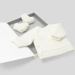 Combinaison, Barboteuse Et Ensemble|Pull, Sweat Et Cardigan-Jacadi Brassière bébé Mon premier - blanc doux BLANC DOUX JACADI