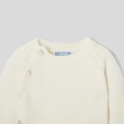 Combinaison, Barboteuse Et Ensemble|Pull, Sweat Et Cardigan-Jacadi Brassière bébé Mon premier - blanc doux BLANC DOUX JACADI