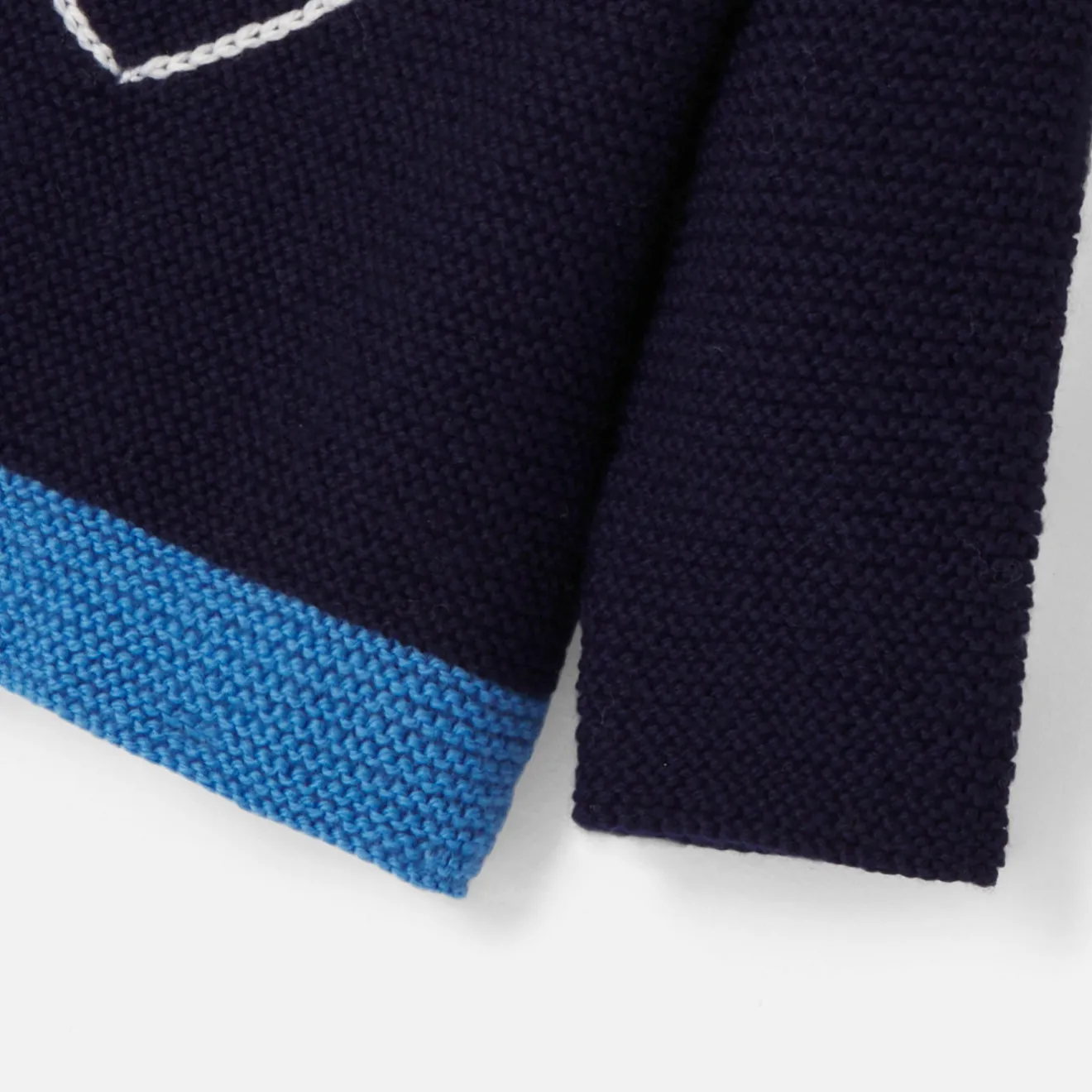 Pull, Sweat Et Cardigan-Jacadi Brassière Love Maille collection solidaire - MARINE/BLEU