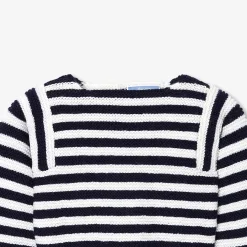 Pull, Sweat Et Cardigan-Jacadi Brassière Love Maille Collection Solidaire - ECRU/MARINE