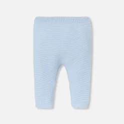 Pantalon, Bloomer Et Short-Jacadi Caleçon bébé en point mousse - BLEU PALE
