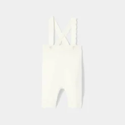 Pantalon, Bloomer Et Short-Jacadi Caleçon bébé fille à bretelles - blanc doux BLANC DOUX JACADI