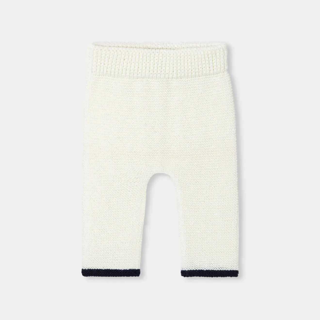 Pantalon, Bloomer Et Short-Jacadi Caleçon Love Maille Collection Solidaire - ECRU/MARINE