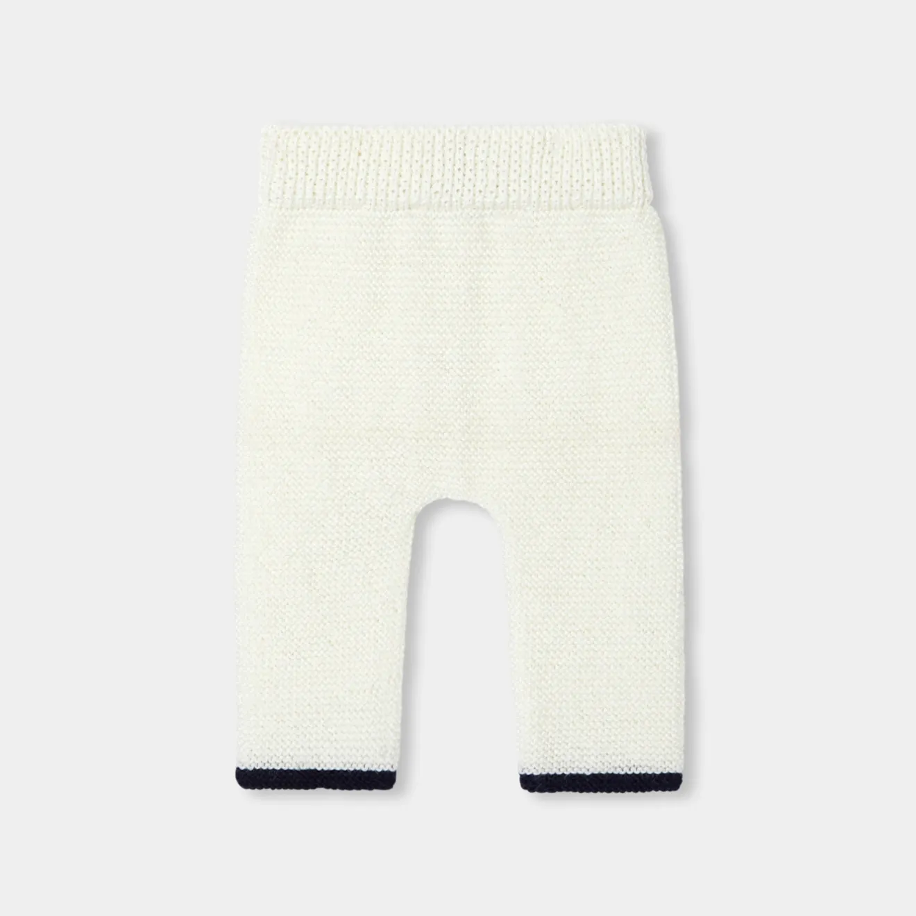 Pantalon, Bloomer Et Short-Jacadi Caleçon Love Maille Collection Solidaire - ECRU/MARINE