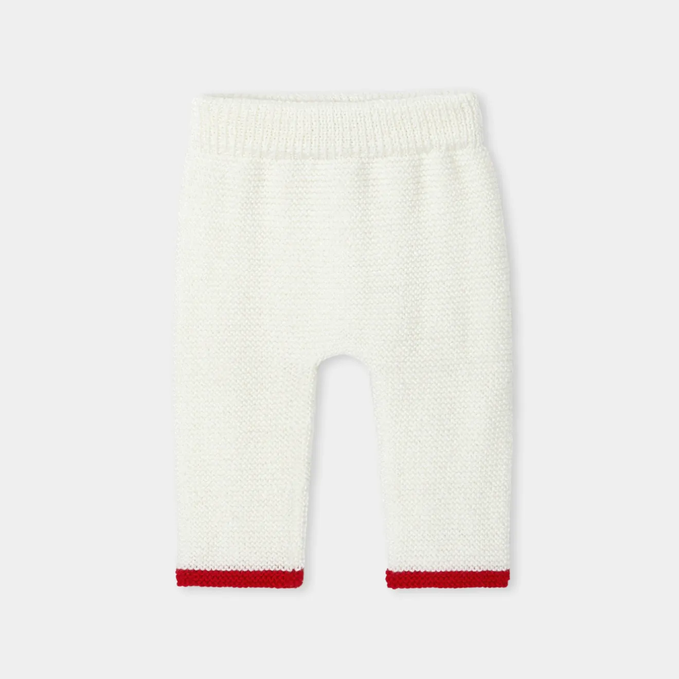 Pantalon, Bloomer Et Short-Jacadi Caleçon Love Maille Collection Solidaire - BLANC/ROUGE